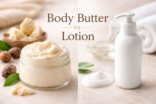 Body Butter vs Lotion