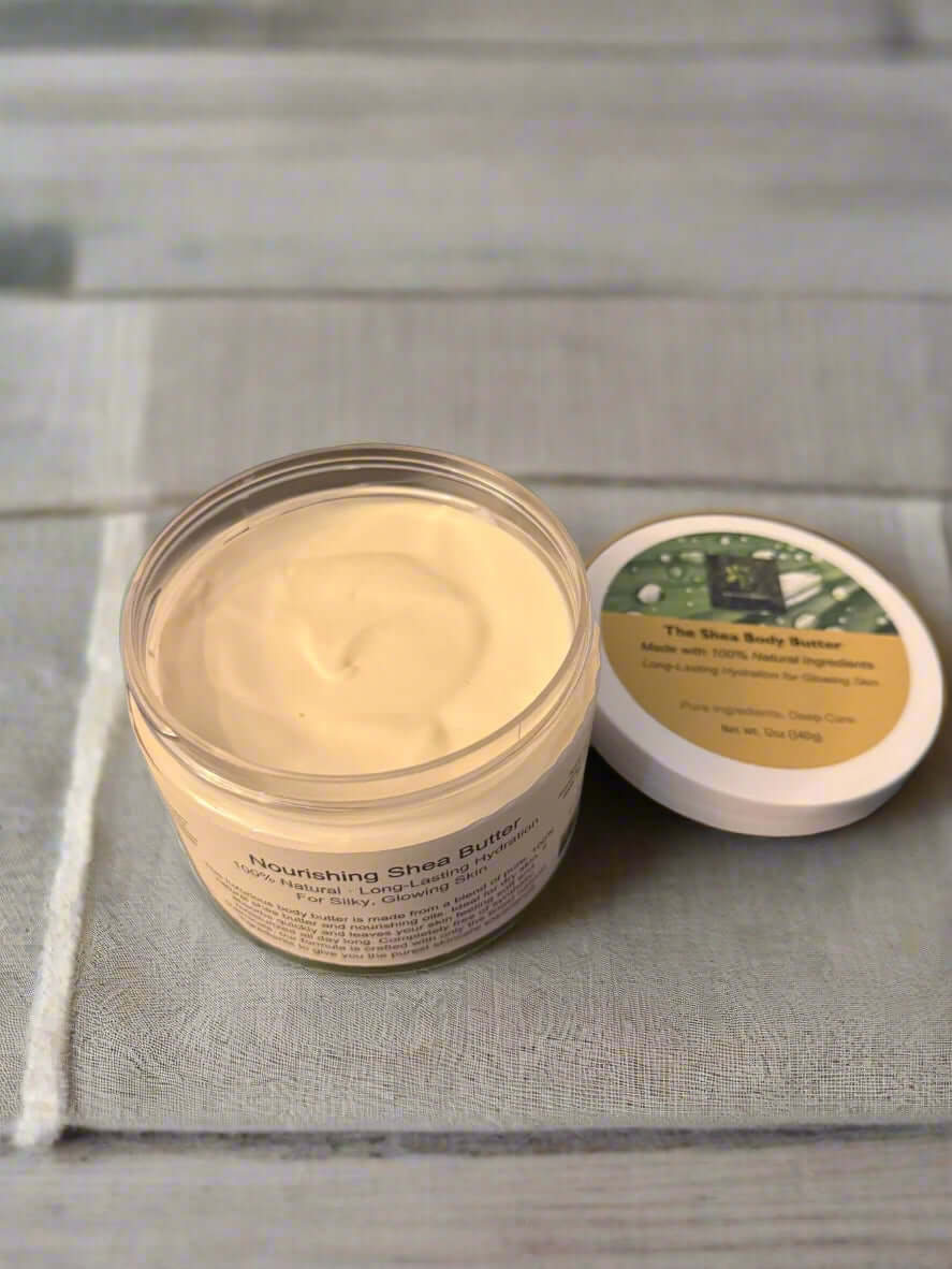 Organic Shea Body Butter – 340g (12 oz)