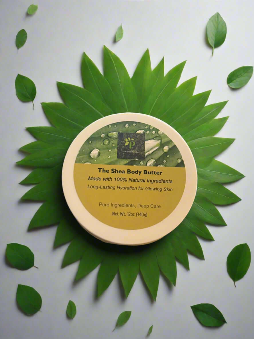 Organic Shea Body Butter – 340g (12 oz)